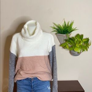 Dreamers- Color Block Sweater